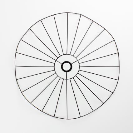 Brilagi - LED Przysufitowy żyrandol CERIA WIRE 1xE27/40W/230V śr. 60 cm czarny