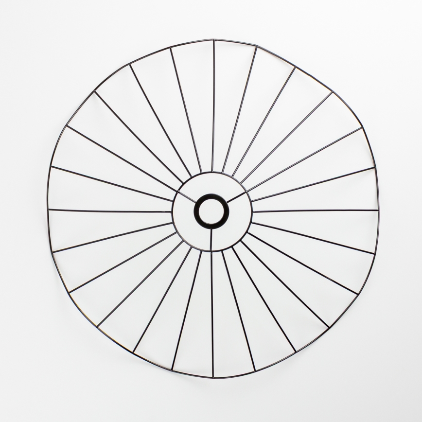 Brilagi - LED Przysufitowy żyrandol CERIA WIRE 1xE27/40W/230V śr. 60 cm czarny