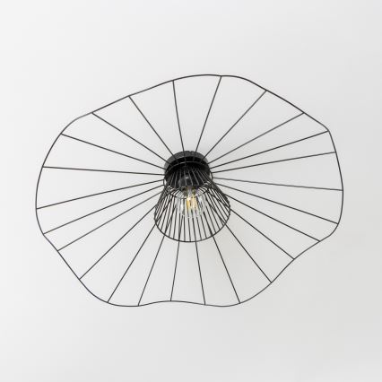 Brilagi - LED Przysufitowy żyrandol CERIA WIRE 1xE27/40W/230V śr. 80 cm czarny