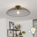 BRILAGI - LED Przysufitowy żyrandol CERIA WIRE 1xE27/40W/230V średnica 60 cm czarny