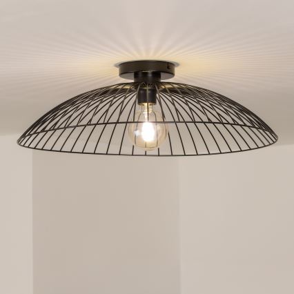 Brilagi - LED Przysufitowy żyrandol CERIA WIRE 1xE27/40W/230V średnica 60 cm czarny