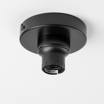 Brilagi - LED Przysufitowy żyrandol CERIA WIRE 1xE27/40W/230V Ø 38 cm czarny