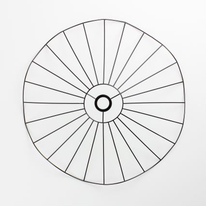 Brilagi - LED Przysufitowy żyrandol CERIA WIRE 1xE27/40W/230V Ø 60 cm czarny/dąb