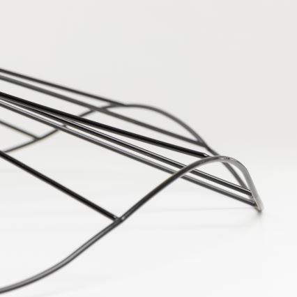 Brilagi - LED Przysufitowy żyrandol CERIA WIRE 1xE27/40W/230V Ø 80 cm czarny/dąb