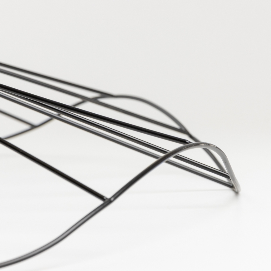 Brilagi - LED Przysufitowy żyrandol CERIA WIRE 1xE27/40W/230V Ø 80 cm czarny/dąb