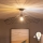 Brilagi - LED Przysufitowy żyrandol CERIA WIRE 1xE27/60W/230V śr. 80 cm czarny