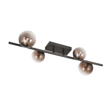 Brilagi - LED Przysufitowy żyrandol MILLA 4xG9/3W/230V brązowy/przydymiony brąz