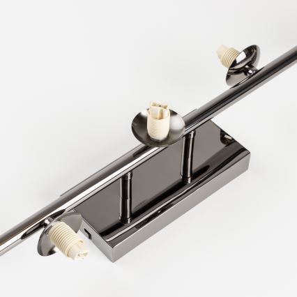 Brilagi - LED Przysufitowy żyrandol MILLA 7xG9/3W/230V czarny chrom/przydymione