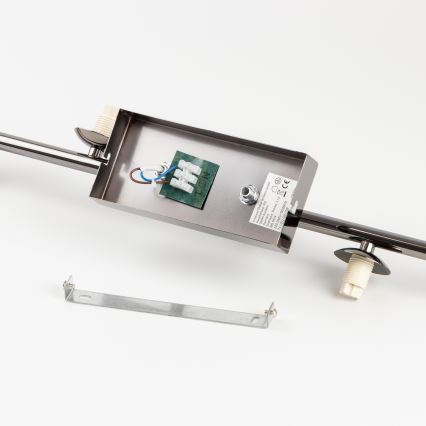 Brilagi - LED Przysufitowy żyrandol MILLA 7xG9/3W/230V czarny chrom/przydymione