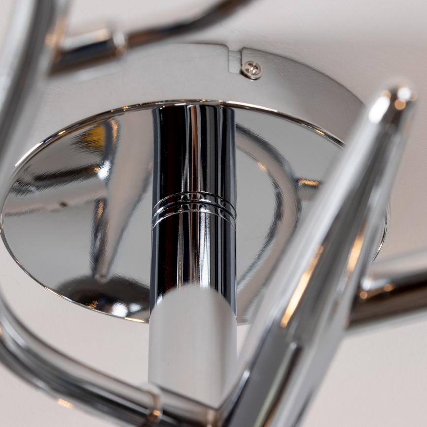 Brilagi - LED Przysufitowy żyrandol MISTEL 15xG9/3W/230V czarny chrom/przydymiony