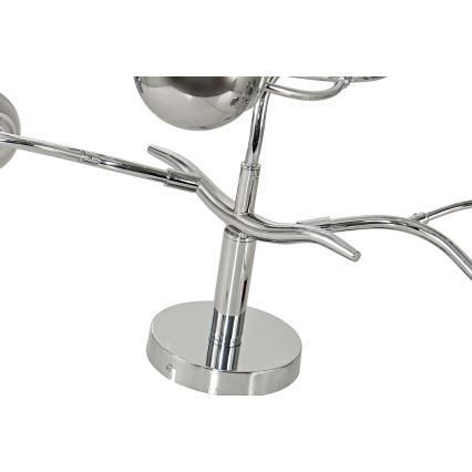 Brilagi - LED Przysufitowy żyrandol MISTEL 9xG9/3W/230V czarny chrom/przydymiony