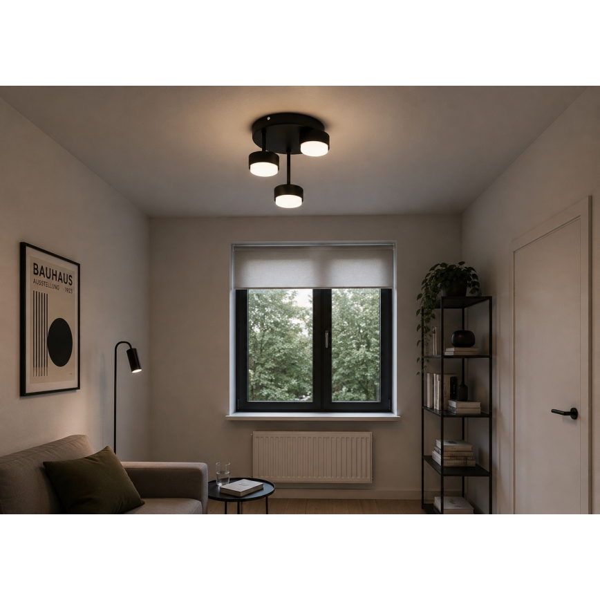 Brilagi - LED Przysufitowy żyrandol MONO 3xGX53/30W/230V czarny