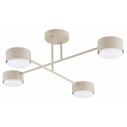Brilagi - LED Przysufitowy żyrandol MONO 4xGX53/30W/230V beżowy
