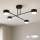 Brilagi - LED Przysufitowy żyrandol MONO 4xGX53/30W/230V czarny