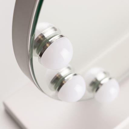 Brilagi - LED regulowane lustro do makijażu HOLLYWOOD LED/12W/230V 3000/4000/6500K