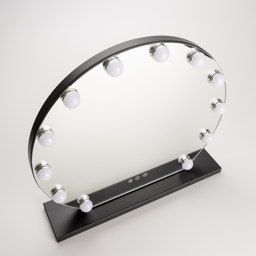 Brilagi - LED regulowane lustro do makijażu HOLLYWOOD LED/12W/230V 3000/4000/6500K