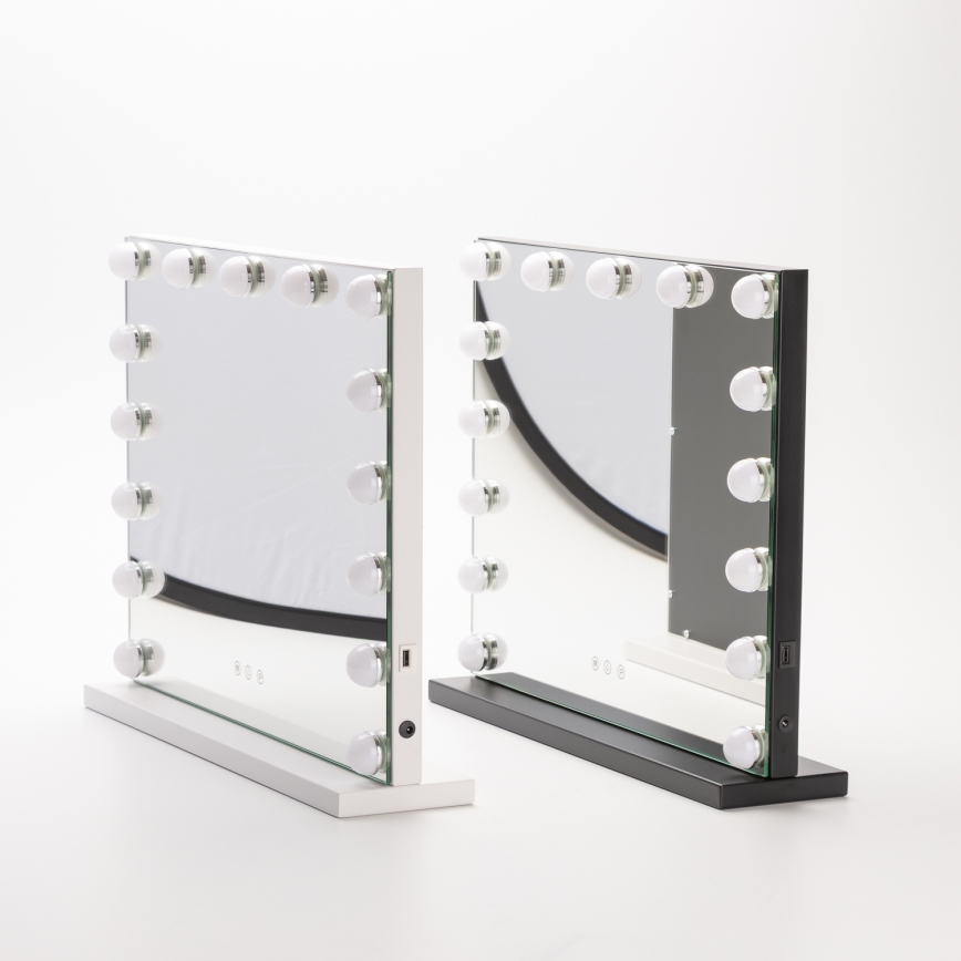 Brilagi - LED Regulowane lustro do makijażu HOLLYWOOD LED/15W/230V 3000/4000/6500K