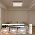 Brilagi - LED Regulowane natynkowe oświetlenie łazienkowe FRAME SMART LED/24W/230V 30x30 cm 3000-6000K IP44 białe + pilot zdalnego sterowania