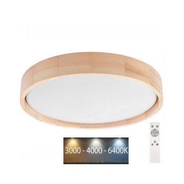 Brilagi - LED regulowane oświetlenie sufitowe MANAROLA LED/24W/230V 3000-6500K + pilot zdalnego sterowania
