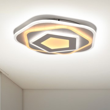 Brilagi - LED Regulowane oświetlenie sufitowe MODERN LED/64W/230V 2700-6500K śr. 40 cm + pilot do zdalnego sterowania