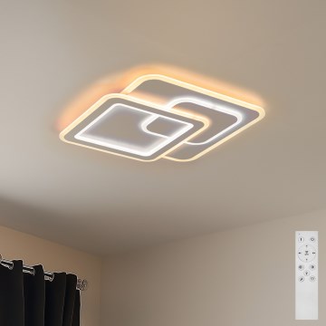 Brilagi - LED Regulowane oświetlenie sufitowe MODERN LED/80W/230V 2700-6500K 52,5x52,5 cm + pilot zdalnego sterowania