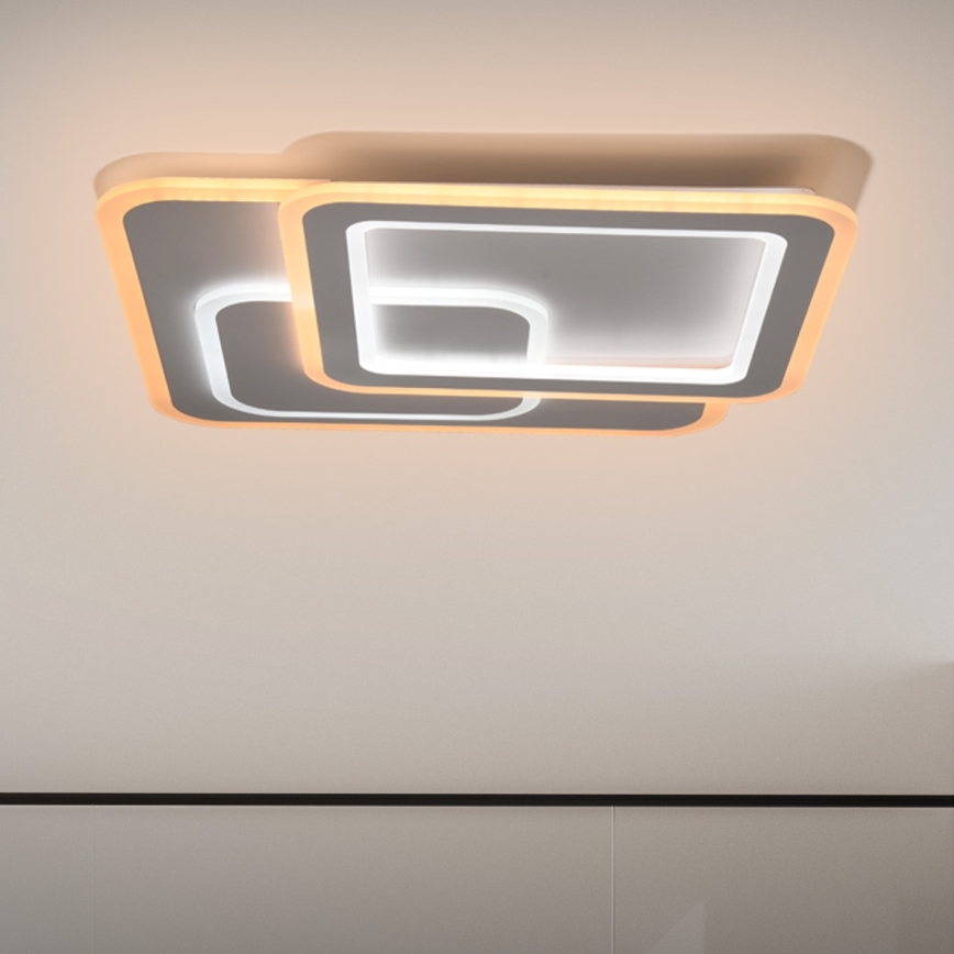 Brilagi - LED Regulowane oświetlenie sufitowe MODERN LED/80W/230V 2700-6500K 52,5x52,5 cm + pilot zdalnego sterowania