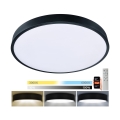 Brilagi - LED regulowane oświetlenie sufitowe POOL SMART LED/60W/230V 50 cm 3000-6000K Wi-Fi Tuya + pilot czarny