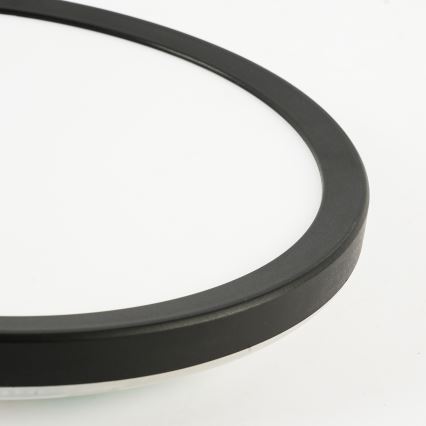 Brilagi - LED RGBW ściemnialna lampa sufitowa ULTRA SLIM LED/18W/230V 2700-6500K śr. 30 cm czarna + pilot zdalnego sterowania