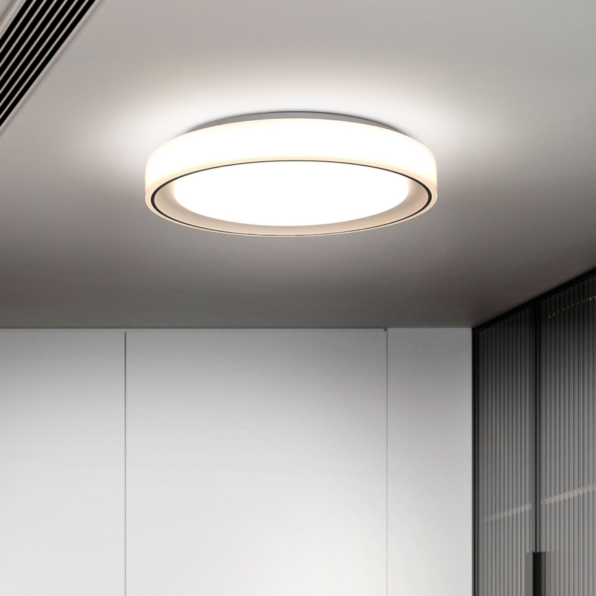 Brilagi - LED RGB ściemnialna lampa sufitowa FLOCO LED/30W/230V 3000-6500K Wi-Fi Tuya + LED/6W + pilot zdalnego sterowania