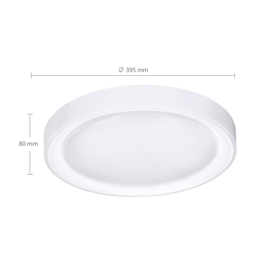 Brilagi - LED RGB ściemnialna lampa sufitowa FLOCO LED/30W/230V 3000-6500K Wi-Fi Tuya + LED/6W + pilot zdalnego sterowania