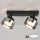 Brilagi - LED RGB+CCT Ściemnialna oprawa punktowa AURA LUX 2xGX53/14W/230V 2700-6500K Wi-Fi Tuya czarny/dymiony