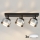 Brilagi - LED RGB+CCT Ściemnialna oprawa punktowa AURA LUX 3xGX53/14W/230V 2700-6500K Wi-Fi Tuya czarny/dymowy