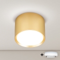 Brilagi - LED RGB+CCT ściemnialna oprawa punktowa SMOOTH 1xGX53/14W/230V 2700-6500K Wi-Fi Tuya złota