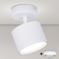 Brilagi - LED RGB+CCT ściemnialna oprawa punktowa STRIPY 1xGX53/14W/230V 2700-6500K Wi-Fi Tuya biała