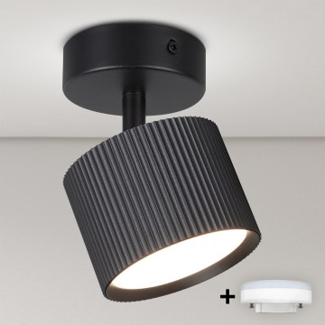 Brilagi - LED RGB+CCT ściemnialna oprawa punktowa STRIPY 1xGX53/14W/230V 2700-6500K Wi-Fi Tuya czarna