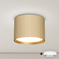 Brilagi - LED RGB+CCT ściemnialna oprawa punktowa STRIPY 1xGX53/14W/230V 2700-6500K Wi-Fi Tuya złota