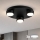 Brilagi - LED RGB+CCT ściemnialna oprawa sufitowa MONO 3xGX53/14W/230V 2700-6500K Wi-Fi Tuya śr. 30 cm czarna