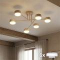 BRILAGI - LED RGB+CCT Ściemnialny natynkowy żyrandol MONO 6xGX53/14W/230V 2700-6500K Wi-Fi Tuya beżowy