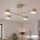 Brilagi - LED RGB+CCT Ściemnialny przysufitowy żyrandol MONO 4xGX53/14W/230V 2700-6500K Wi-Fi Tuya czarny