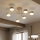Brilagi - LED RGB+CCT Ściemnialny przysufitowy żyrandol MONO 6xGX53/14W/230V 2700-6500K Wi-Fi Tuya czarny