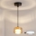 Brilagi - LED RGB+CCT ściemnialny żyrandol na lince AURA LUX 1xGX53/14W/230V 2700-6500K Wi-Fi Tuya czarny/złoty