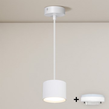 Brilagi - LED RGB+CCT ściemnialny żyrandol na lince STRIPY 1xGX53/14W/230V 2700-6500K Wi-Fi Tuya biały