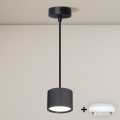 Brilagi - LED RGB+CCT ściemnialny żyrandol na lince STRIPY 1xGX53/14W/230V 2700-6500K Wi-Fi Tuya czarny