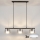 Brilagi - LED RGB+CCT ściemnialny żyrandol wiszący na linkach AURA LUX 3xGX53/14W/230V 2700-6500K Wi-Fi Tuya czarny/dymiony