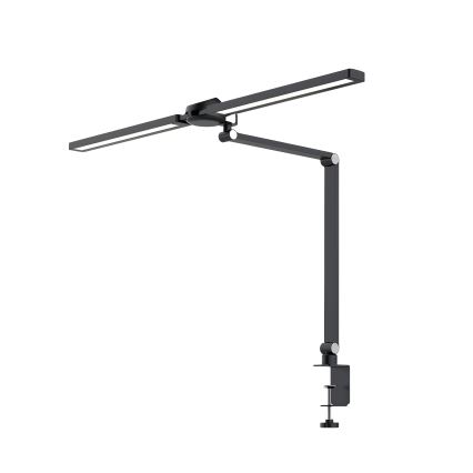 Brilagi - ściemnialna dotykowa lampka biurkowa z klipsem LED RGBTW VARIO LED/18W/230V 3000-6500K CRI 96 czarna