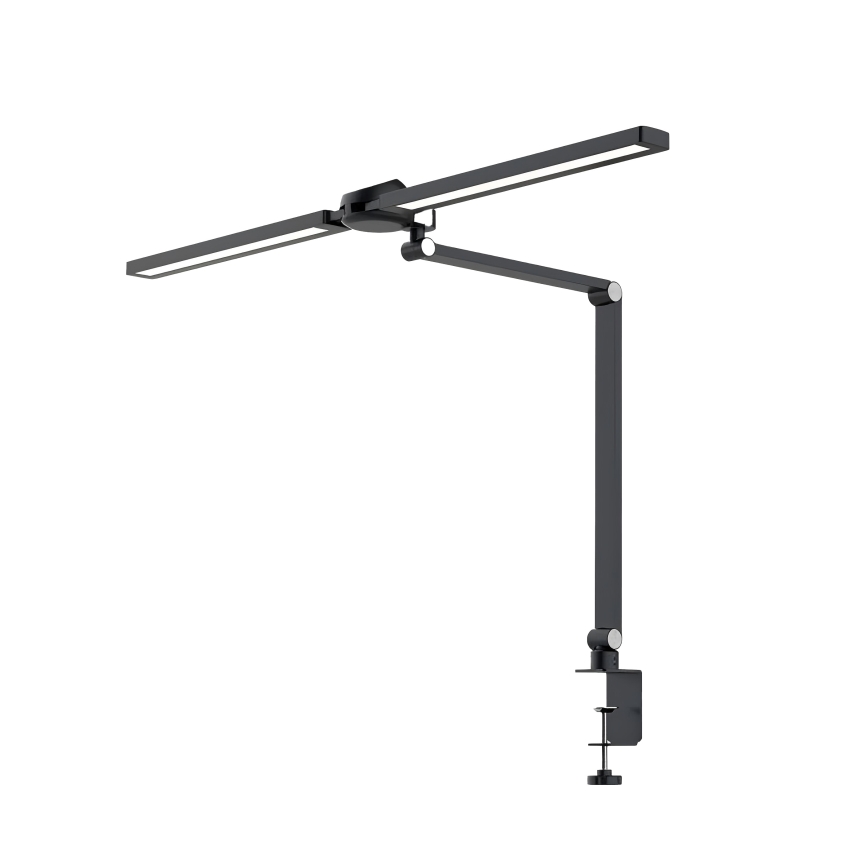 Brilagi - ściemnialna dotykowa lampka biurkowa z klipsem LED RGBTW VARIO LED/18W/230V 3000-6500K CRI 96 czarna