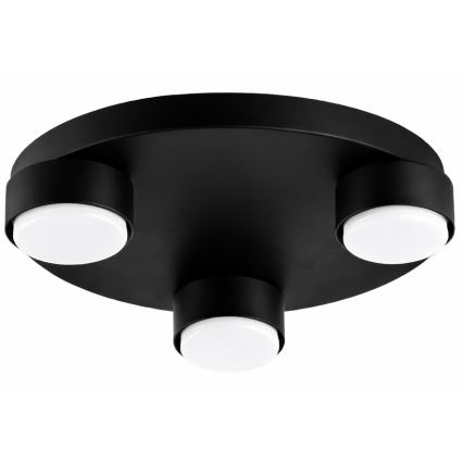 Brilagi - LED RGB+CCT ściemnialna oprawa sufitowa MONO 3xGX53/14W/230V 2700-6500K Wi-Fi Tuya śr. 30 cm czarna