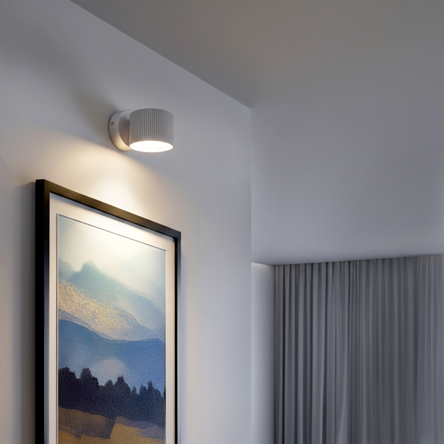 Brilagi - LED RGB+CCT ściemnialny kinkiet punktowy STRIPY 1xGX53/14W/230V 2700-6500K Wi-Fi Tuya biały