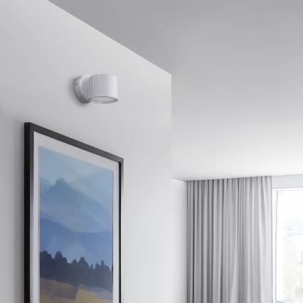 Brilagi - LED RGB+CCT ściemnialny kinkiet punktowy STRIPY 1xGX53/14W/230V 2700-6500K Wi-Fi Tuya biały