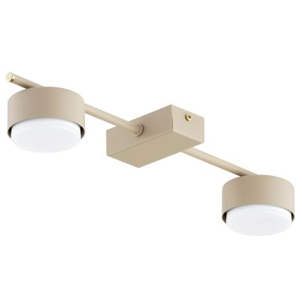 Brilagi - LED RGB+CCT ściemnialna oprawa punktowa MONO 2xGX53/14W/230V 2700-6500K Wi-Fi Tuya beżowa